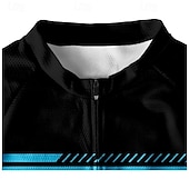 voordelige Heren shirts-Voor heren Wielrenshirt Korte mouw Fietsen T-shirt Shirt met 3 achterzakken Bergracen Ademend Sneldrogend Anatomisch ontwerp Lampenkatoen Geel Rood Blauw Sport Kleding