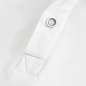  Homens Camisa de golfe Polos Piquê Casual O negócio gola pólo com nervuras Manga Curta Moda Básico Côr Sólida Botões Verão Primavera & Outono Normal Branco Verde Claro Azul Marinho Camisa de golfe