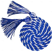 abordables Costumes Carrière et Déguisements Profession-Lot de 10 cordons d&#039;honneur de remise de diplôme de 67 pouces, cordons d&#039;honneur à pompon de remise de diplôme, cordons d&#039;honneur en vrac pour étudiants diplômés