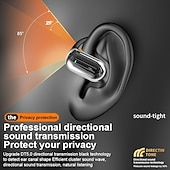 お買い得  ビジネスヘッドセット-Bluetoothヘッドセット リアルタイム翻訳ヘッドセット 音楽通話 144言語翻訳 タッチヘッドセット AI翻訳ヘッドセット 長期スポーツ ノイズキャンセリング 防水 LEDデジタルディスプレイ