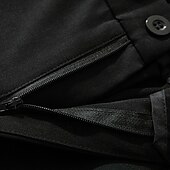 economico Pantaloni Corti da Cerimonia-Per uomo Shorts Shorts eleganti Bermuda Pantaloncini casual Pieghettato Elastico in vita Gamba Dritta Semplice Comodità Senza ferro Lunghezza al ginocchio All&#039;aperto Affari Quotidiano Moda Streetwear