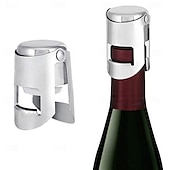 preiswerte Küchenutensilien &amp; Gadgets-Champagnerflaschenverschluss aus Edelstahl, vakuumversiegelter Sektflaschenverschluss, Weinflaschenschoner, Verschlusskappe, Flaschenöffner, Barwerkzeug, tragbarer Edelstahlverschluss,