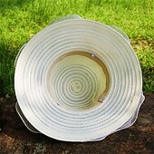 abordables Sombreros de Fiesta-Sombreros de Poliéster Organdí Sombrero de Sol Boda Casual Vacaciones Té Fiesta Carrera de Caballos Elegante Vintage Protección Solar Con Diadema Floral