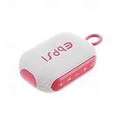 abordables Altavoces-Altavoces Bluetooth portátiles con sonido envolvente 360 para ciclismo y deportes al aire libre, mini subwoofer inalámbrico impermeable para coche, batería de larga duración