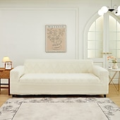 baratos Cobertura de Sofa-capa de sofá de tecido jacquard elástico capa de sofá elástica secional em forma de l capa de sofá de canto para sala de estar 1/2/3/4 assentos