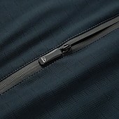 お買い得  男性用エリートアウターウェア-男性用 軽量ジャケット フォーマル オフィス ジッパーを閉める 春 春 &amp; 秋 中性 日常 ネイビーブルー アーミーグリーン ジャケット