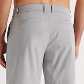 levne Kraťasy na šaty-Pánské Kraťasy Šortky Golfové šortky Kapsy Straight-Leg Bez vzoru Rychleschnoucí Bez železa Délka kolen Venkovní Denní Běh Módní Obchodní Černá Námořnická modř Elastické