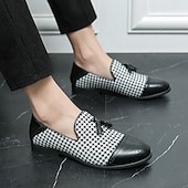 cheap Loafers-Men's Prom Shoes - Blue Textured Velvet Slip-On Loafers for Bold and Fashion-Forward Formal Wear