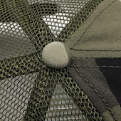economico Cappellino da baseball da uomo-Per uomo Cappellino da Baseball Cappello da Sole Cappello da Camionista Cappuccio in rete Nero Verde Cotone Regolabile Moda Abbigliamento quotidiano Festival Motivo Colore Solido / Tinta Unita Casual