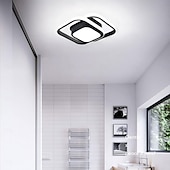 economico Lampade da soffitto con dimmer-lampade da corridoio a led nere e dorate moderne lampade da soffitto a led vicine alle luci da soffitto adatte per corridoi camere da letto bagni cucine balconi luci da soffitto