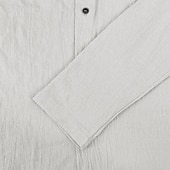 preiswerte Urlaub-Herren Weißes Baumwollhemd Minimalistisches Aloha-Shirt Freizeithemd Knopfhemd Baumwollhemd Kokospalme Urlaub Straße Schwarz Weiß Blau Khaki Langarm Mit Kapuze Frühling &amp; Sommer Bekleidung Button-Down