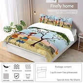 cheap Duvet Cover Sets-Three piece set of African primitive tribal character prints down duvet cover hotel bedroom guest room famous guest bed bedding comfortable set 1 down duvet cover 2 pillowcases king size bed s