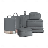 cheap Luggage &amp; Travel Storage-Compression Packing Cubes Set for Travel Luggage Storage and Organizer Space Savers, Digital, Toiletry, Makeup, Clothes, Shoes, Travel Bags