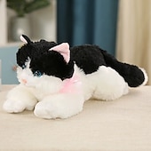 billiga Gosedjur-naturtrogen animatronisk katt - realistisk mjuk päls  &amp; spinna - terapi gosedjur