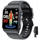tanie Smartwatche-E500 Smart Watch 1.92 cala Smartwatch Fitness Biegowy Zegarek Bluetooth ECG+PPG Monitorowanie temperatury Krokowiec Kompatybilny z Android iOS Kobiety Mężczyźni Długi czas pracy wodoodporny IP67