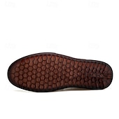 preiswerte Herrenpantoletten &amp; -slipper-Herren Slipper aus braunem Wildleder - atmungsaktive, ausgehöhlte Freizeitschuhe für Sommer und Arbeit