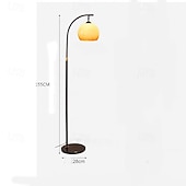 cheap LED Floor Lamp-Floor Lamp Ambient Lamps Modern Contemporary For Indoor Metal 110-120V / 220-240V Black / Gold