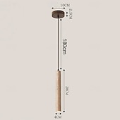abordables Suspension-30 cm Design Cercle/Rond Design de Lanterne Suspendue Formes Géométriques Suspension Pierre Style Artistique Le style rétro Classique ancien Rustique 110-120V 220-240V
