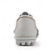 economico Sneakers da uomo-scarpe casual da uomo con lacci fatte a mano color bordeaux e grigio – scarpe da passeggio in pelle vintage