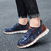 baratos Ténis para Homem-tênis masculino moderno slip-on, malha cinza com sola acolchoada, conforto leve para uso diário