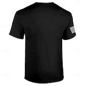  4 iulie 2026 Ziua Memoriei de 250 de ani Tricou Patriotic Patriot imprimat 3D cu gât rotund și mânecă scurtă Casual Zilnic Stradă