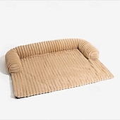 cheap Pet Sofa Cover-Pet Couch Cover for Sofa, Calming Dog Bed for Couch, Fluffy Plush Dog Couch Mat for Furniture Protector for Large Medium Small Dogs and Cats