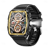 Χαμηλού Κόστους Smartwatch-696 KT83 Εξυπνο ρολόι 1.8 inch Έξυπνο ρολόι Bluetooth Βηματόμετρο Υπενθύμιση Κλήσης Παρακολούθηση Ύπνου Συμβατό με Android iOS Άντρες Κλήσεις Hands-Free Υπενθύμιση Μηνύματος Παρακολούθηση βημάτων