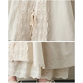 cheap Bottoms-Retro Vintage Medieval Skirt Women&#039;s Masquerade Casual Daily Adults&#039; Skirt