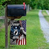 cheap Garden Flags, Banner-4th of July Veteran's Day Garden Flag 12 x 18 Inch Yard Flags, Independence Day Memorial Day Small Garden Flags for Outside, Outdoor Flags, Holiday Garden Flags for All Seasons