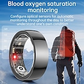 Χαμηλού Κόστους Smartwatch-Νέο Έξυπνο Δαχτυλίδι Παρακολούθηση Καρδιακού Ρυθμού Ύπνου Άσκηση Μέτρηση Βημάτων Απομακρυσμένη Φροντίδα