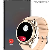 Χαμηλού Κόστους Smartwatch-696 X17MINI Εξυπνο ρολόι 1.27 inch Έξυπνο ρολόι Bluetooth Υπενθύμιση Κλήσης Παρακολούθηση Ύπνου Συσκευή Παρακολούθησης Καρδιακού Παλμού Συμβατό με Android iOS Γυναικεία Άντρες Κλήσεις Hands-Free
