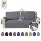 billige Sofa trekk-vanntett sofatrekk for pute sofatrekk for hunder vanntett møbelbeskyttertrekk med skumpinner elastiske stropper for kjæledyrkatt