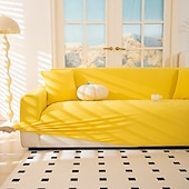 ieftine Cuvertură Canapea-husă de canapea din țesătură jacquard elastic husă de canapea extensibilă husă de canapea în formă de L husă de colț pentru sufragerie 1/2/3/4 locuri
