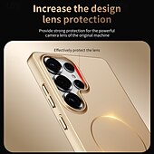 رخيصةأون جراب سامسونج-هاتف غطاء من أجل ق 25 S24 S23 Ultra Plus غطاء خلفي مغناطيس دعم الشحن اللاسلكي ضد الصدمات مكتب  /  الأعمال الكمبيوتر الشخصي