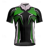 ieftine Tricouri pentru bărbați-Bărbați Jersey de ciclism Manșon scurt Bicicletă Tricou Tee Jerseu cu 3 buzunare spate Ciclism montan Respirabil Uscare rapidă Proiectare anatomică Wicking Galben Rosu Albastru Sport Îmbrăcăminte
