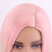 economico Parrucche trendy sintetiche-Parrucche sintetiche Ricciolo gonfiabile Poco ondulata Taglio scalato Separazione profonda A macchina Parrucca 30 pollici A1 Capelli sintetici Per donna Classico Comodo Colore Graduale e Sfumato