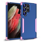Недорогие Чехлы для Samsung-телефон Кейс для Назначение SSamsung Galaxy S24 S23 S22 S21 Ultra Plus A14 A54 А53 А33 A12 A32 A52 A13 S25 Кейс на заднюю панель Защита от удара Ретро ТПУ ПК