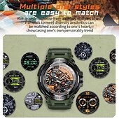 preiswerte Smartwatch-696 YDT90 Smartwatch Fitness Tracker ECG PPG Bluetooth Anruf-Erinnerung Android iOS IP67 57mm 1,5