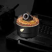 Недорогие Декоративные огни-Ароматический увлажнитель воздуха Cannon Blast, увлажнитель воздуха с 2 режимами распыления, цветной светодиодной подсветкой и таймером, креативный красочный диффузор увлажнителя воздуха в форме