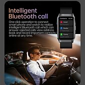 cheap Smartwatch-Cardica Men&#039;s Smart Watch Blood Glucose Monitor Bluetooth Call Blood Pressure Heart Rate IP68