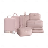 cheap Luggage &amp; Travel Storage-Compression Packing Cubes Set for Travel Luggage Storage and Organizer Space Savers, Digital, Toiletry, Makeup, Clothes, Shoes, Travel Bags