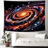 halpa Planeetta Kudelma-Planeetta Roikkuva Gobeliini Seinätaito Universumi Suuri Gobeliini Seinämaalaus Decor Valokuva Taustakuvana Peitto Verho Koti Makuuhuone Olohuone Koriste