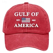 cheap Men&#039;s Baseball Cap-Men&#039;s Baseball Cap Sun Hat Trucker Hat Black Wine Cotton Adjustable Fashion Daily Wear Festival Graphic Pattern Casual / Daily