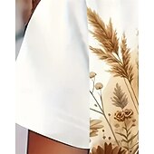 tanie 3D zwierzęta dziewczynki-Dla dziewczynek 3D Konik Podkoszulek T-shirt Krótki rękaw Lato Wiosna Moda Podstawowy Dzieci 4-12 lat Półgolf Na zewnątrz Codzienny Regularny