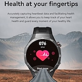 preiswerte Smartwatch-696 KGT5PRO Smartwatch Fitness Tracker Bluetooth Anruf-Erinnerung Schlafmonitor Android iOS 1,52