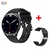 abordables Montres connectées-696 QS28 Montre intelligente 1.43 pouce Smartwatch Montre Connectée Bluetooth ECG + PPG Podomètre Rappel d&#039;Appel Compatible avec Android iOS Femme Hommes Mode Mains-Libres Rappel de Message IP 67