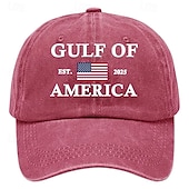 cheap Men&#039;s Baseball Cap-Men&#039;s Baseball Cap Sun Hat Trucker Hat Black Wine Cotton Adjustable Fashion Daily Wear Festival Graphic Pattern Casual / Daily