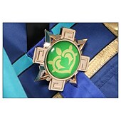 levne Anime kostýmy-Genshin Impact Kinich Anime Cosplay kostým Boty Cosplay Paruky Cosplay obleky Cosplay Paruky Cosplay boty Karneval Plesová maškaráda Výkon Párty Vrchní deska Kalhoty Korzet Pro Pánské Dospělé
