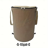 cheap Camping Accessories-Multi-Purpose Collapsible Trash Can, Waterproof and Durable, Ideal for Camping, Home, Yard, and Garden, Perfect for Toys, Clothes, and Leaf Storage