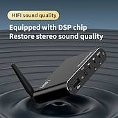 billiga Bluetooth-prylar-bluetooth 5.4 sändare mottagare adapter 3,5 mm aux jack för högtalare headset u disk ps5 ljud mottagare stöd a2dp/avrcp